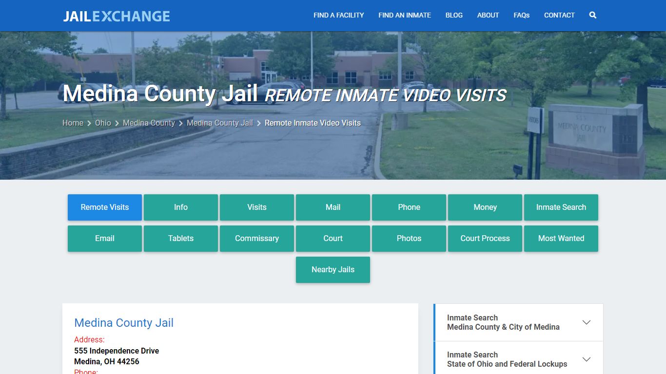 Video Visitation - Medina County Jail, OH - Jail Exchange